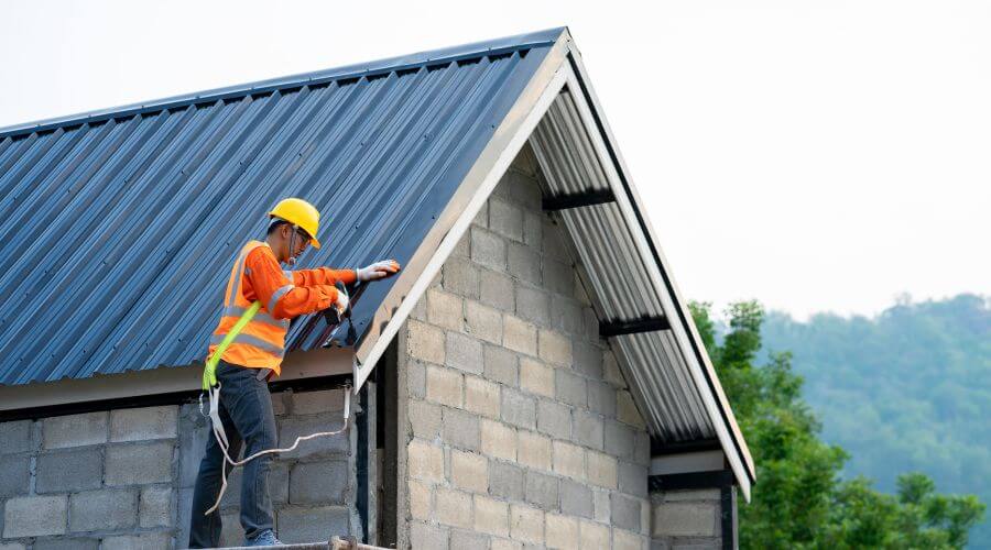 Professional metal roof installation in Weir, MS
